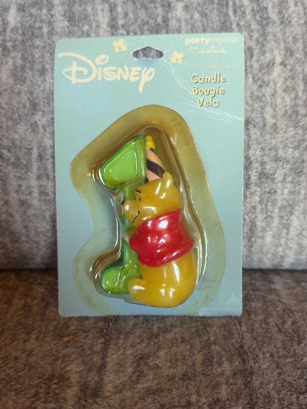 Disney Winnie the Pooh Number 1 Birthday Candle Party Express Hallmark